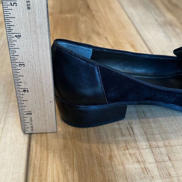 Tahari Luna Women’s Black Suede Loafer Low Heel Size 7 - Picture 8 of 14